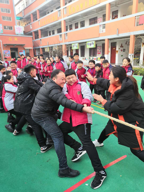 育才双语小学冬季亲子运动会