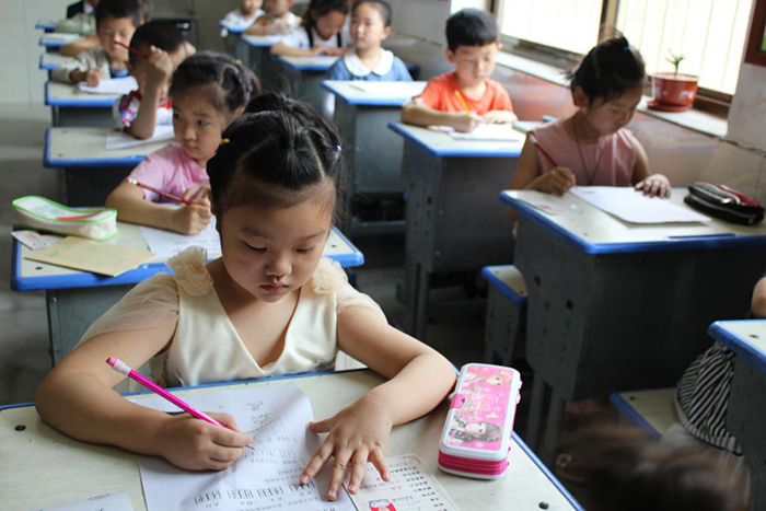 育才双语小学一年级新生测评工作圆满完成