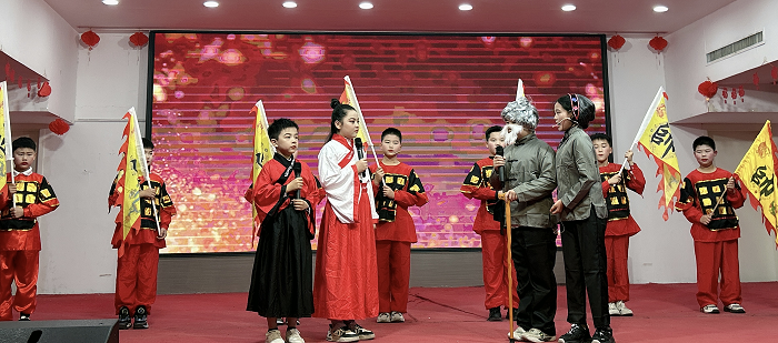 书香润校园 “语”你剧相见——民权县育才小学中年级段课本剧展演